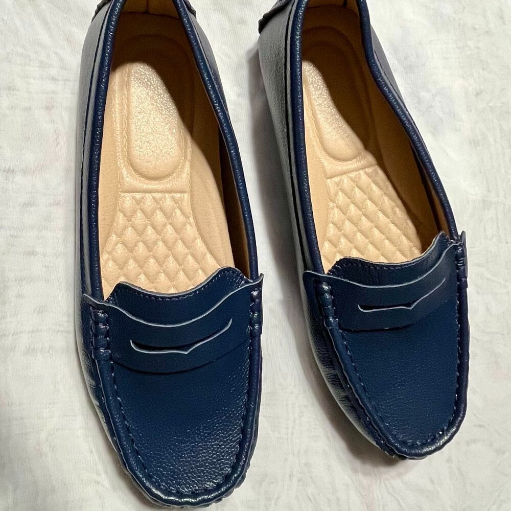 Women Classic Comfort Penny Loafers Lightweight Walking Flats Driving Moccasins